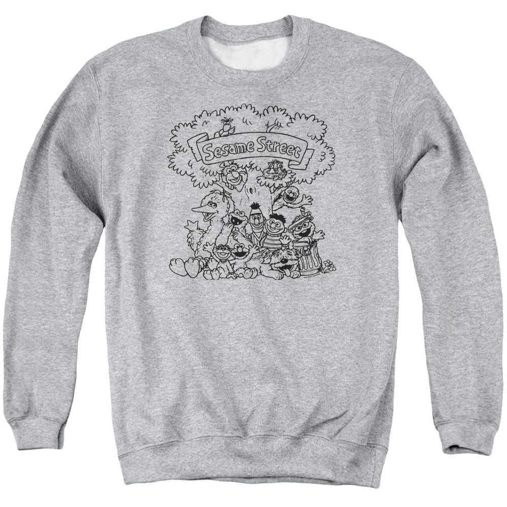 Sesame Street Simple Street Crewneck Sweatshirt