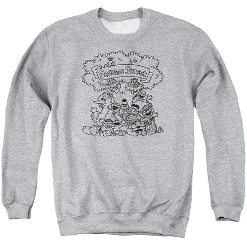 Sesame Street Simple Street Crewneck Sweatshirt