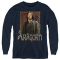 Lord of the Rings Aragorn Portrait Youth Long Sleeve T-Shirt