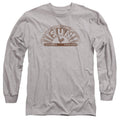 Sun Records Half Logo Distressed Long Sleeve T-Shirt