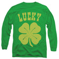 St Patrick's Day Lucky Shamrock Long Sleeve T-Shirt