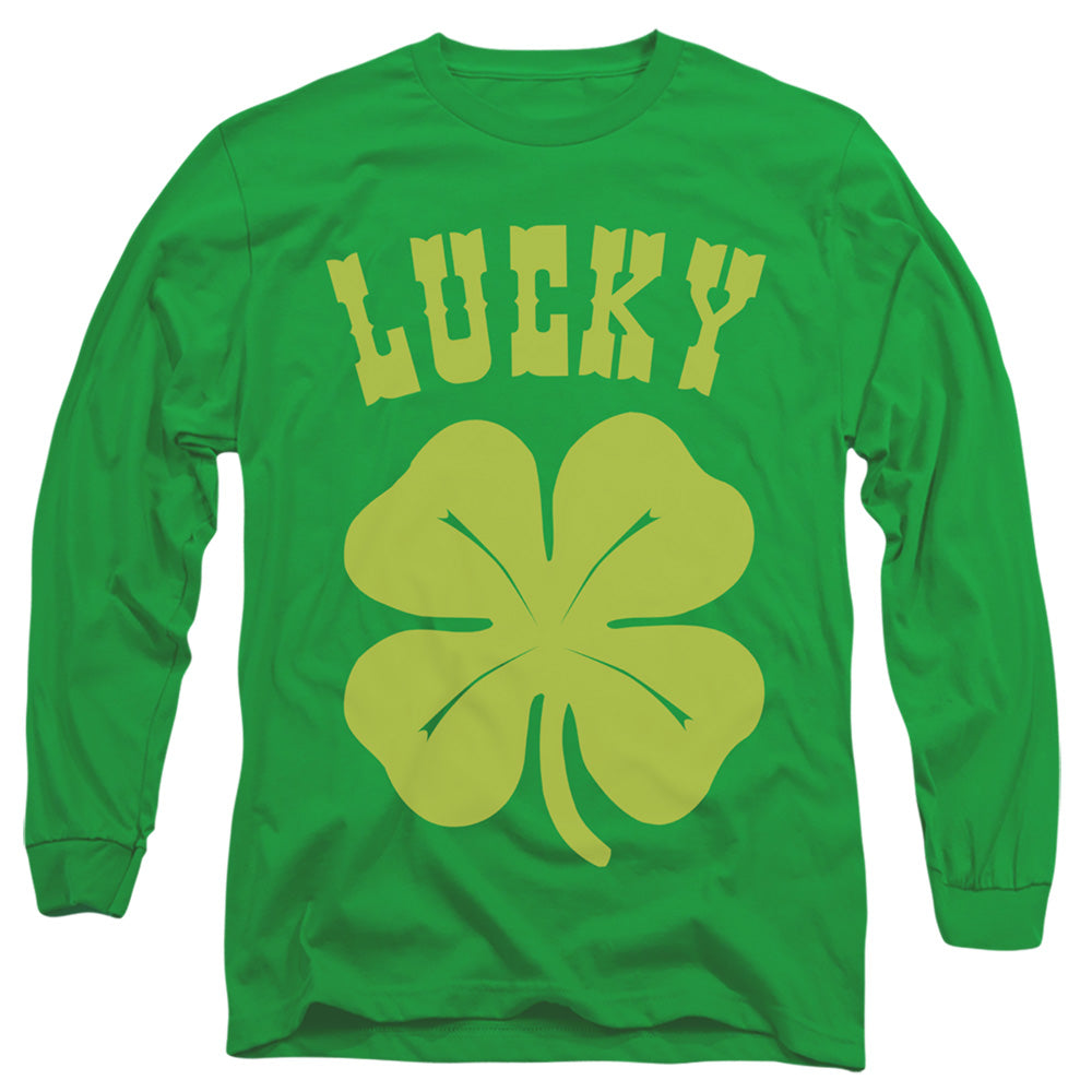 St Patrick's Day Lucky Shamrock Long Sleeve T-Shirt