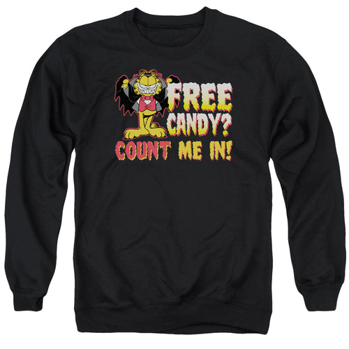 Garfield Count Me In Crewneck Sweatshirt