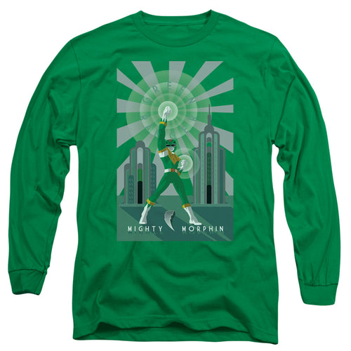 Mighty Morphin Power Rangers Green Ranger Deco Long Sleeve T-Shirt
