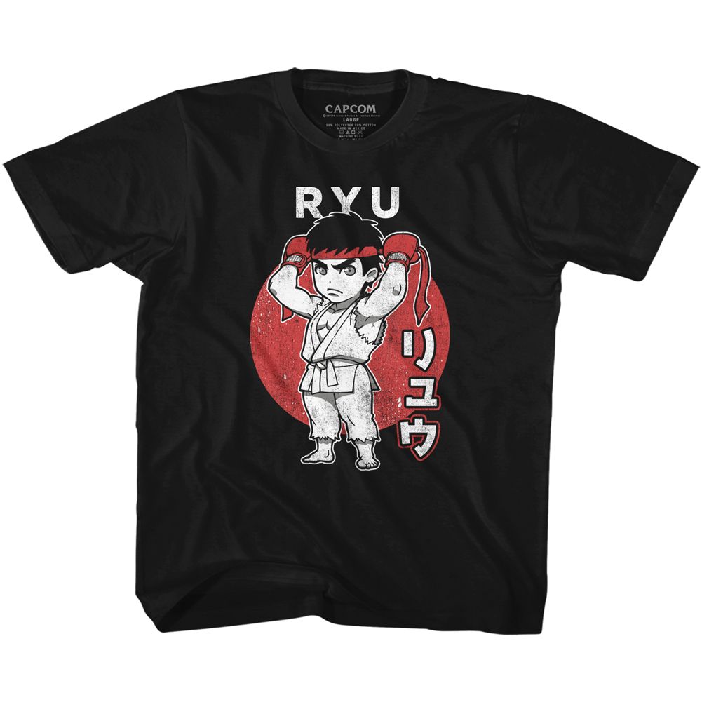 Street Fighter Chibi Ryu Youth/Toddler T-Shirt