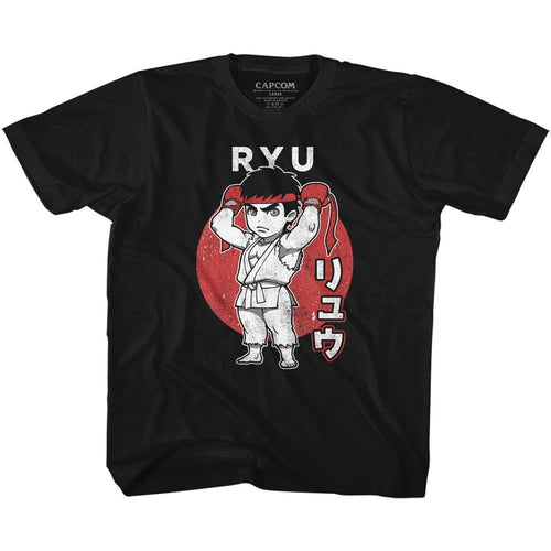 Street Fighter Chibi Ryu Youth/Toddler T-Shirt