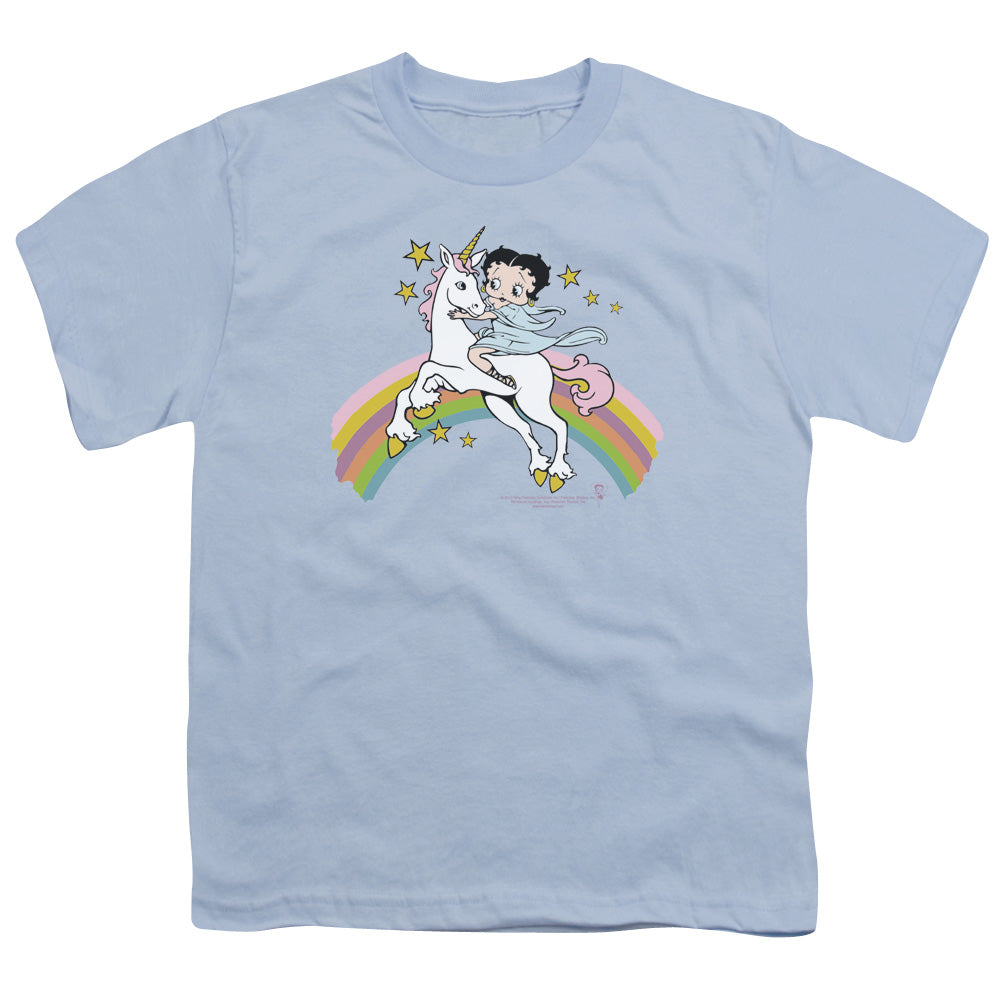 Betty Boop Unicorn & Rainbows Youth/Toddler T-Shirt