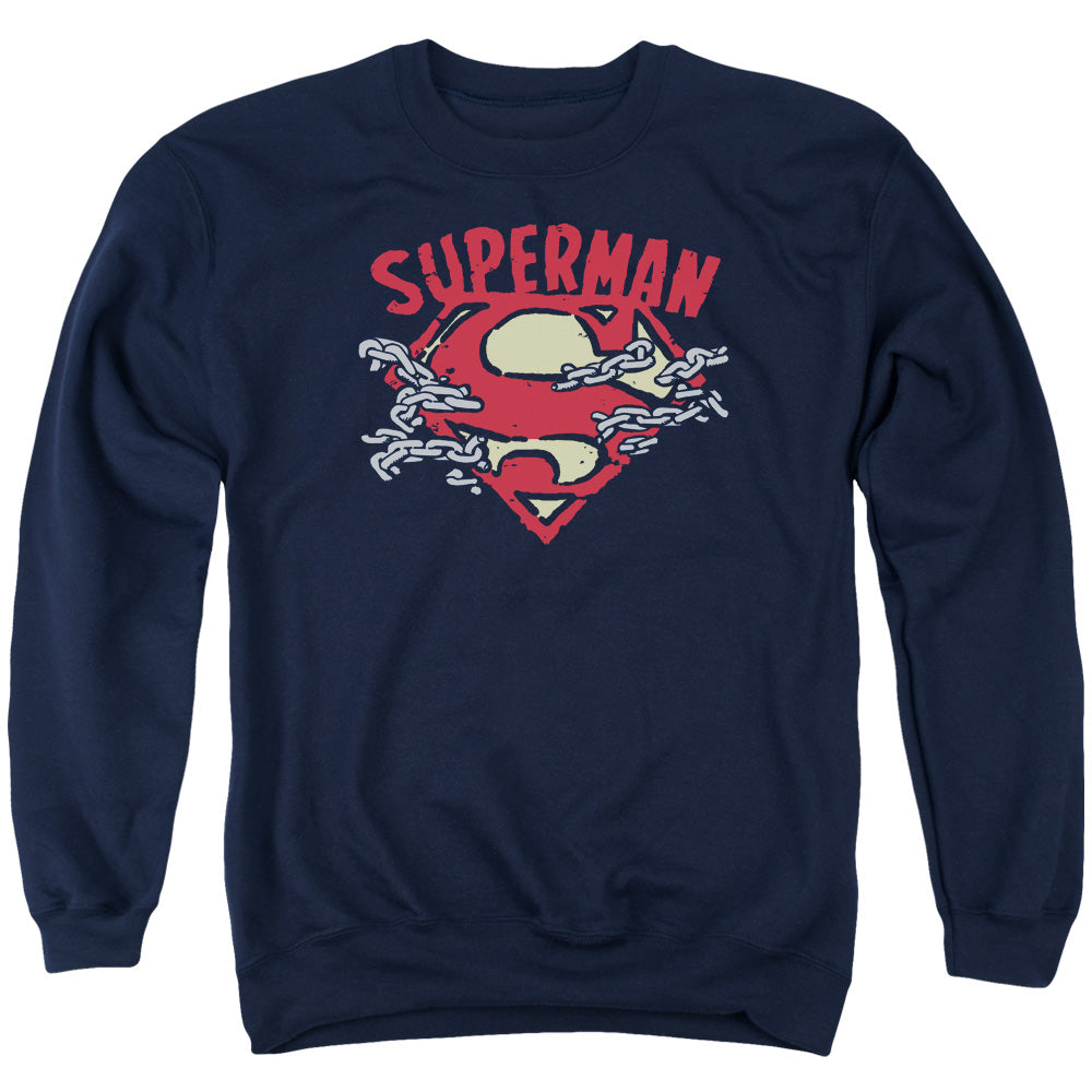 Superman Chain Breaking Crewneck Sweatshirt