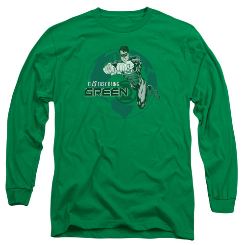 Green Lantern Easy Being Green Long Sleeve T-Shirt