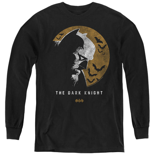 The Batman Dark Knight Moon Youth Long Sleeve T-Shirt