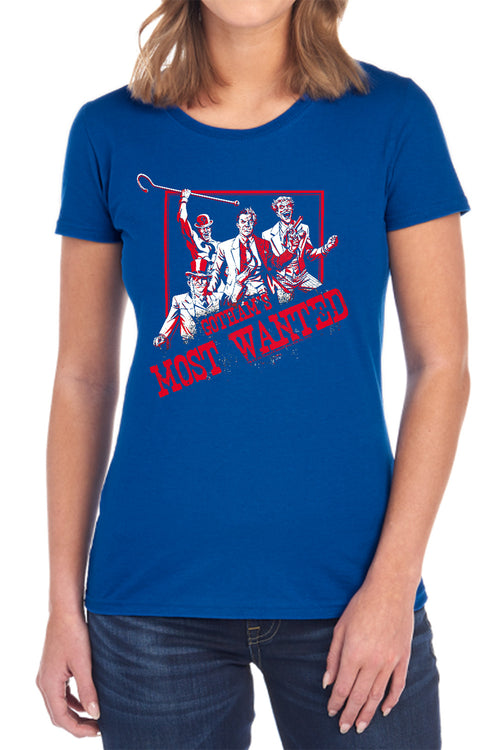 Batman Gothams Most Wanted Womens T-Shirt
