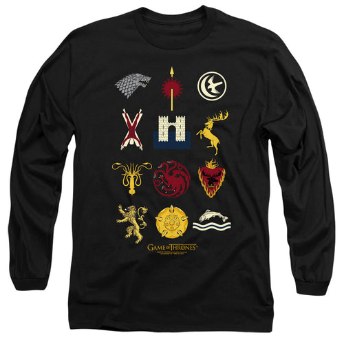 Game of Thrones House Sigils Long Sleeve T-Shirt