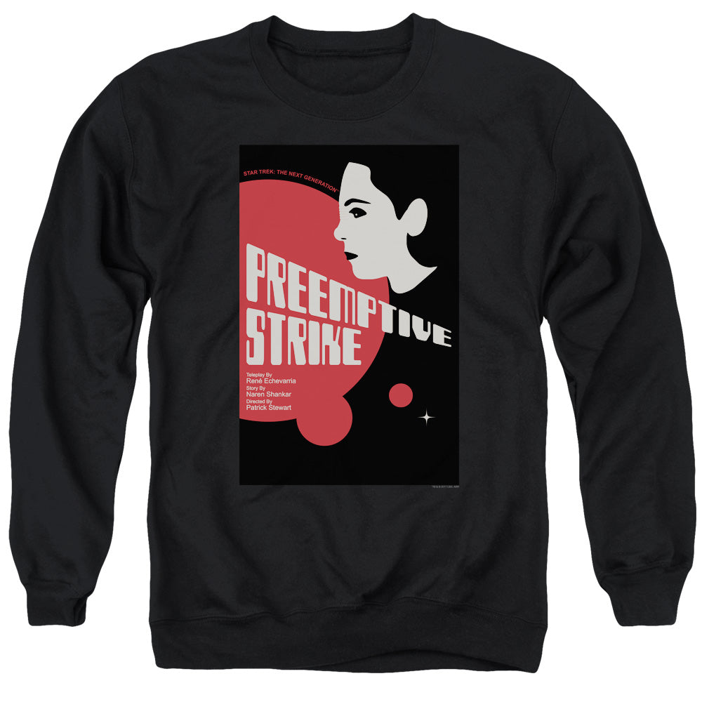 Star Trek Preemptive Strike Black Crewneck Sweatshirt
