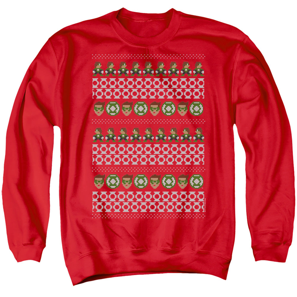 Green Lantern Ugly Christmas Sweater Crewneck Sweatshirt