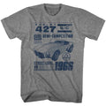 Shelby 427 Carroll Shelby t-shirt in graphite heather