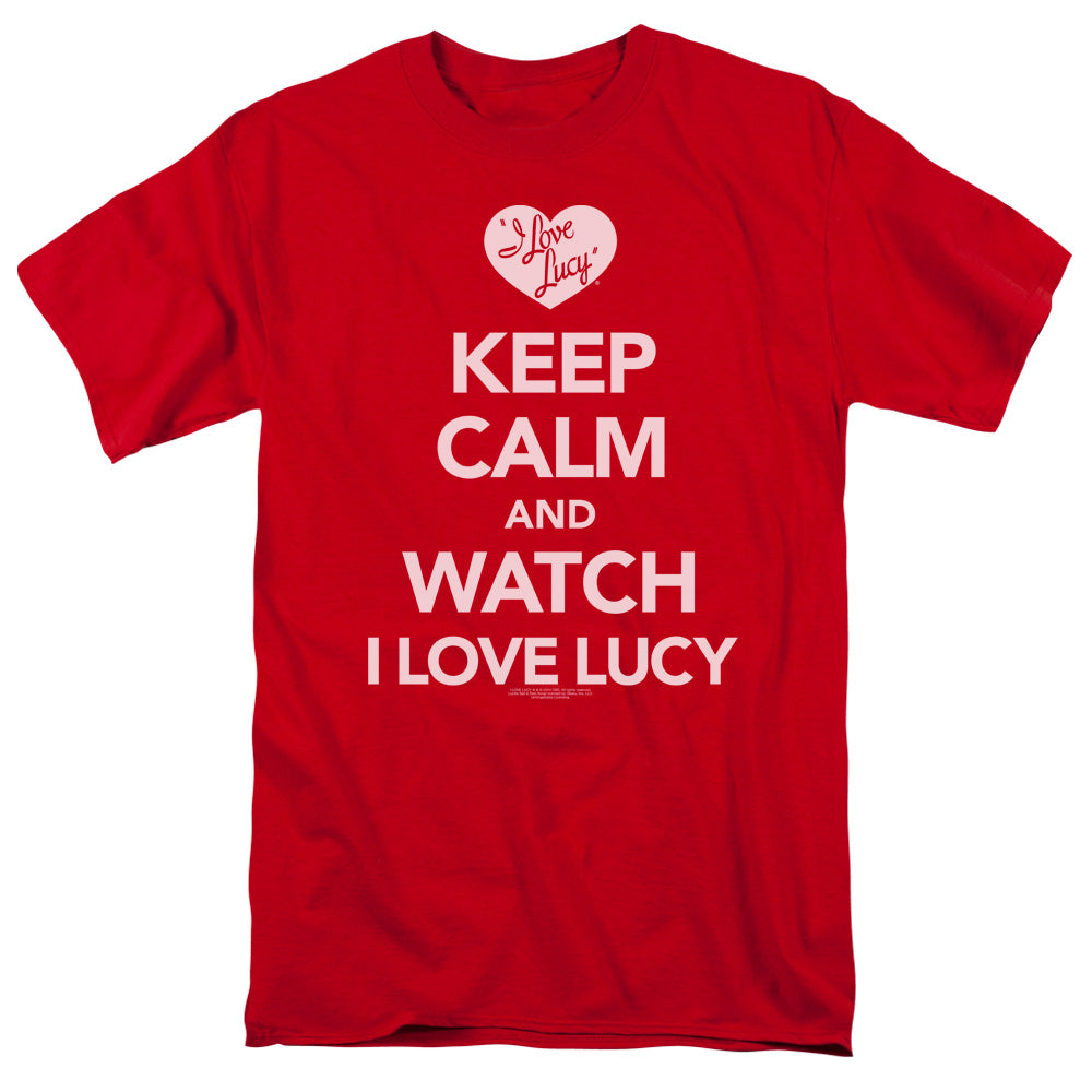 I Love Lucy Keep Calm And Watch T-Shirt