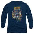 Justice League Star Group Long Sleeve T-Shirt