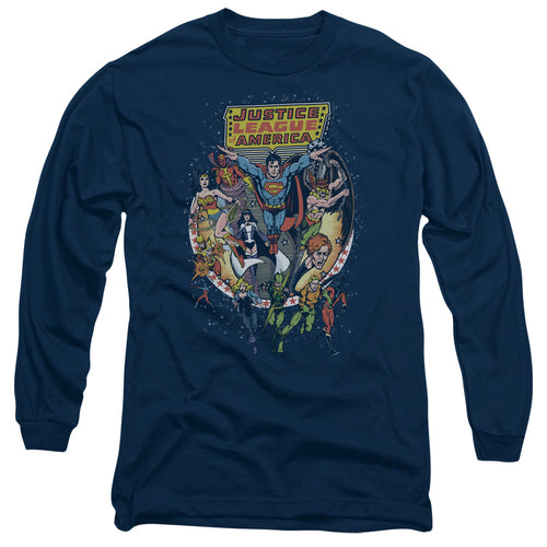 Justice League Star Group Long Sleeve T-Shirt