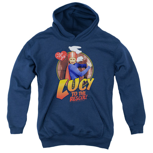 I Love Lucy To The Rescue Youth Hoodie