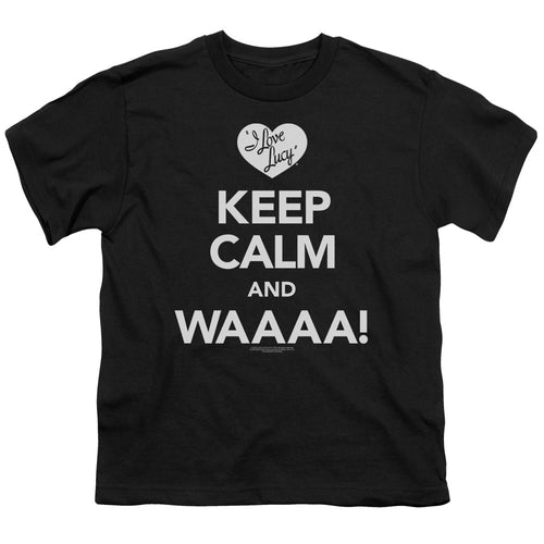 I Love Lucy Keep Calm Waaa Youth/Toddler T-Shirt