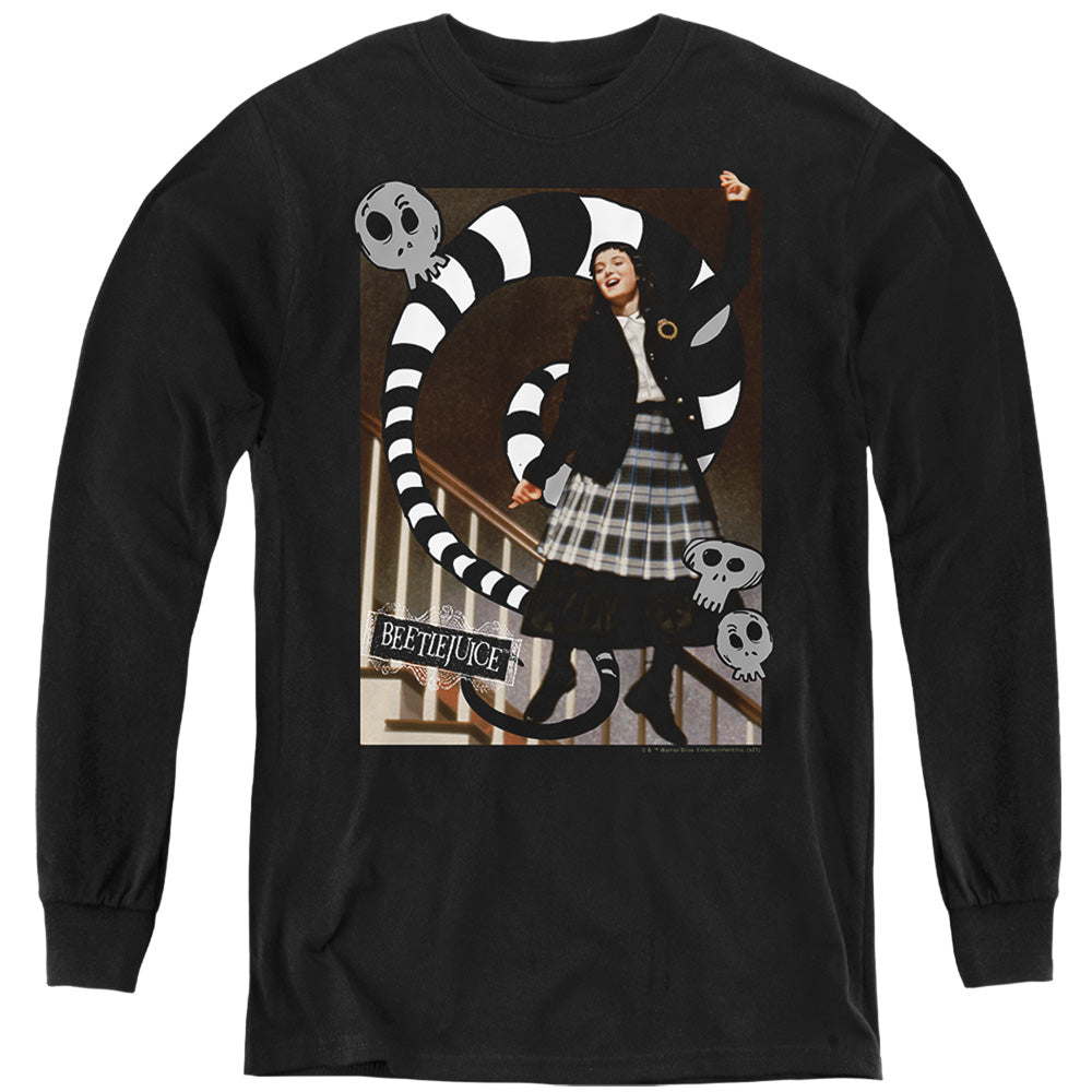 Beetlejuice Shake Shake Shake Youth Long Sleeve T-Shirt