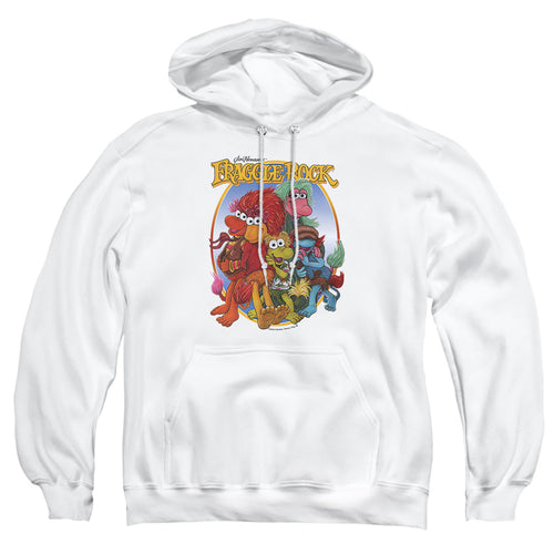 Fraggle Rock Group Hug Pullover Hoodie