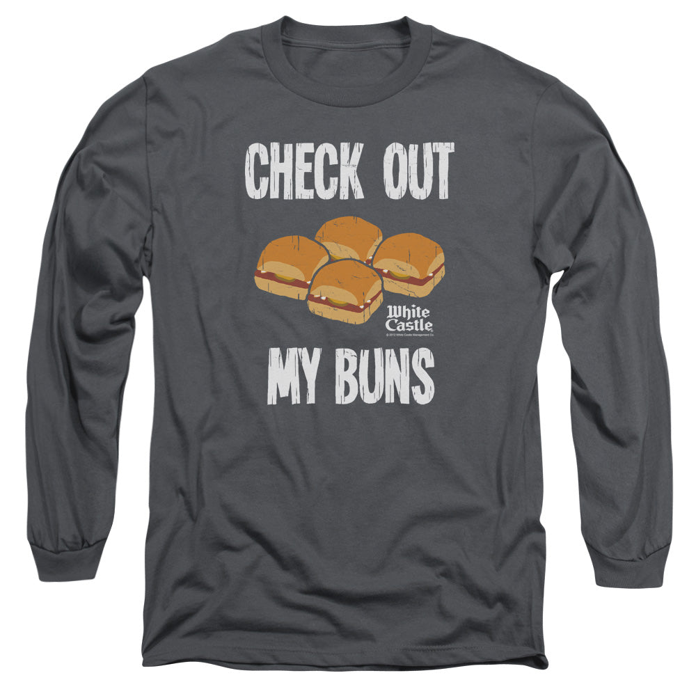 White Castle Check Out My Buns Long Sleeve T-Shirt