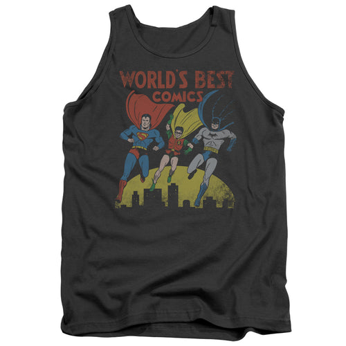 Justice League Worlds Best Tank Top