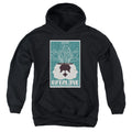 Star Trek Datalore Black Youth Hoodie