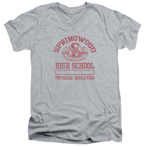 A Nightmare on Elm Street Springwood High V-Neck T-Shirt