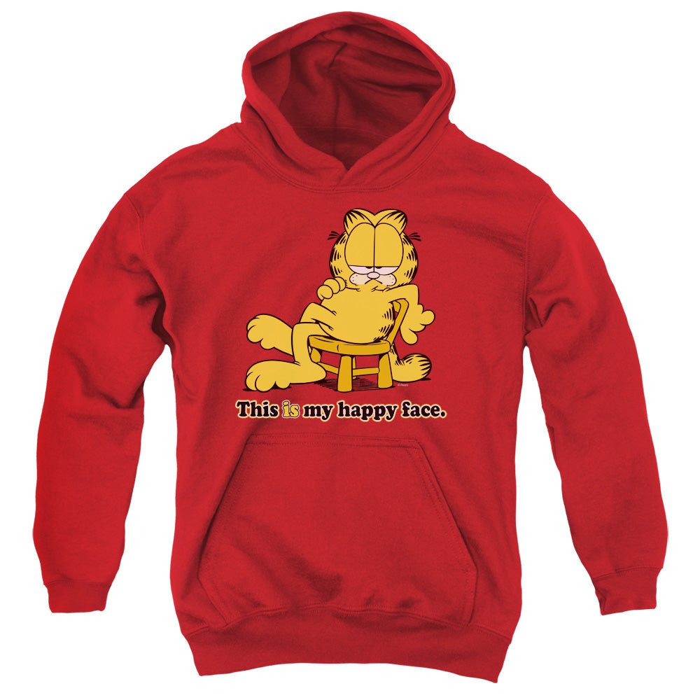 Garfield Happy Face Youth Hoodie