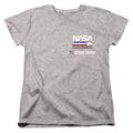 NASA Aeronautics United States Athletic Heather Womens T-Shirt
