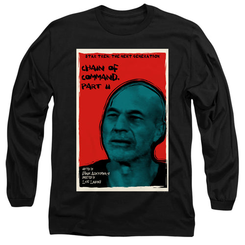Star Trek Chain of Command Part II Black Long Sleeve T-Shirt