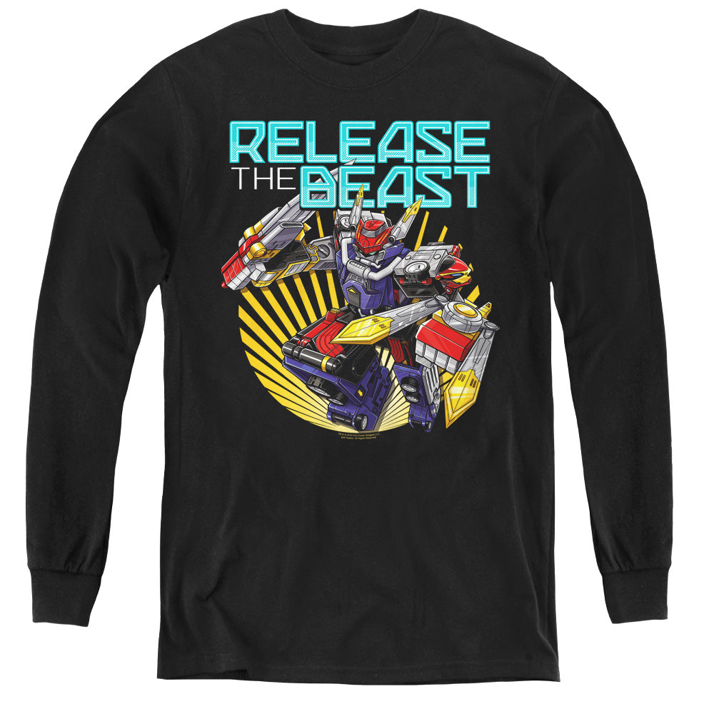 Power Rangers: Beast Morphers Beast Release Youth Long Sleeve T-Shirt