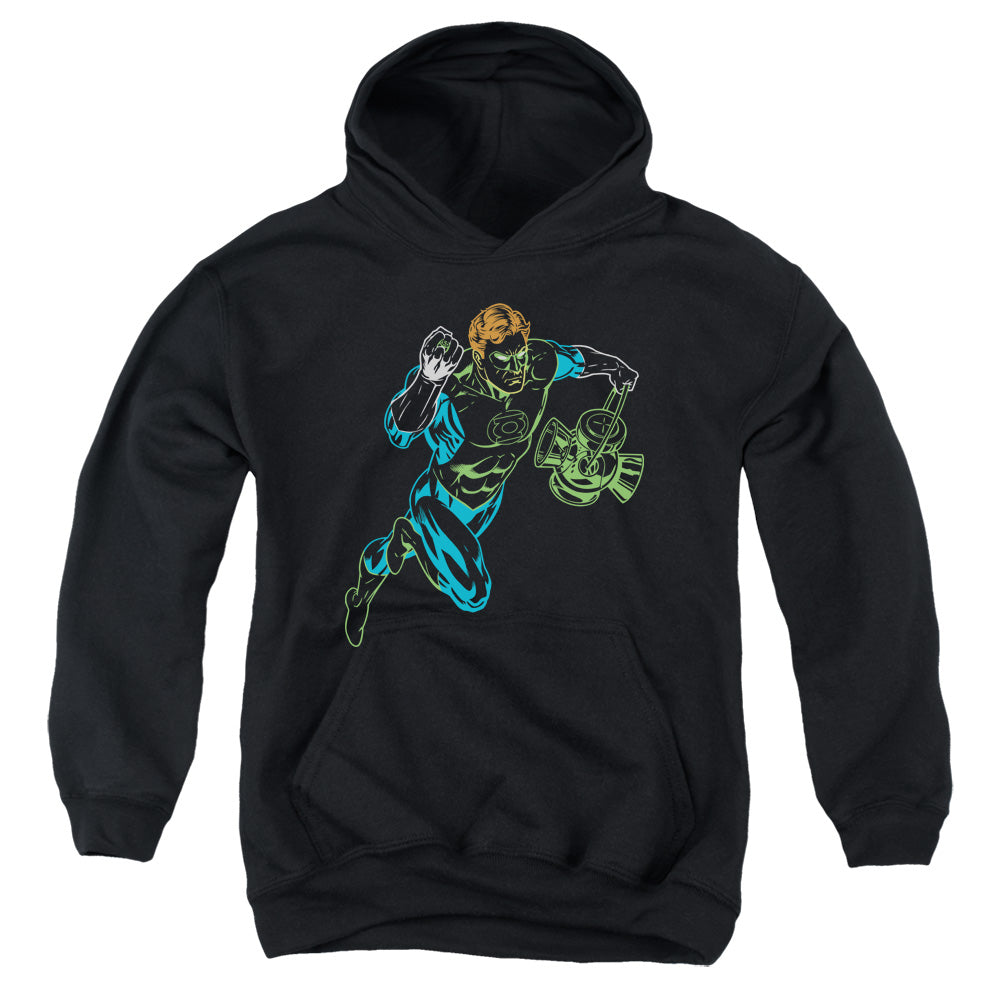 Green Lantern Neon Lantern Youth Hoodie