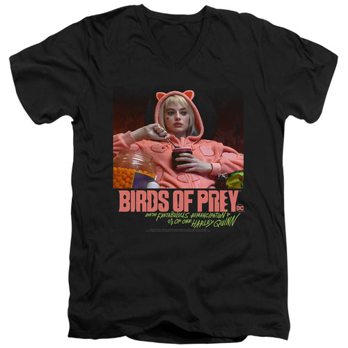 Birds of Prey Love Stinks V-Neck T-Shirt