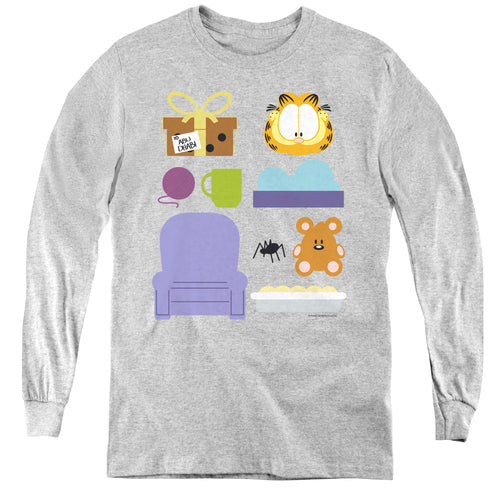 Garfield Gift Set Youth Long Sleeve T-Shirt