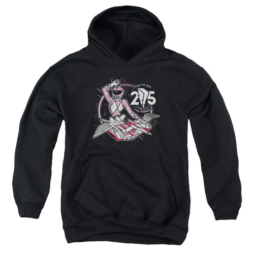 Mighty Morphin Power Rangers Pink 25 Youth Hoodie