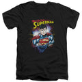 Superman Glam V-Neck T-Shirt