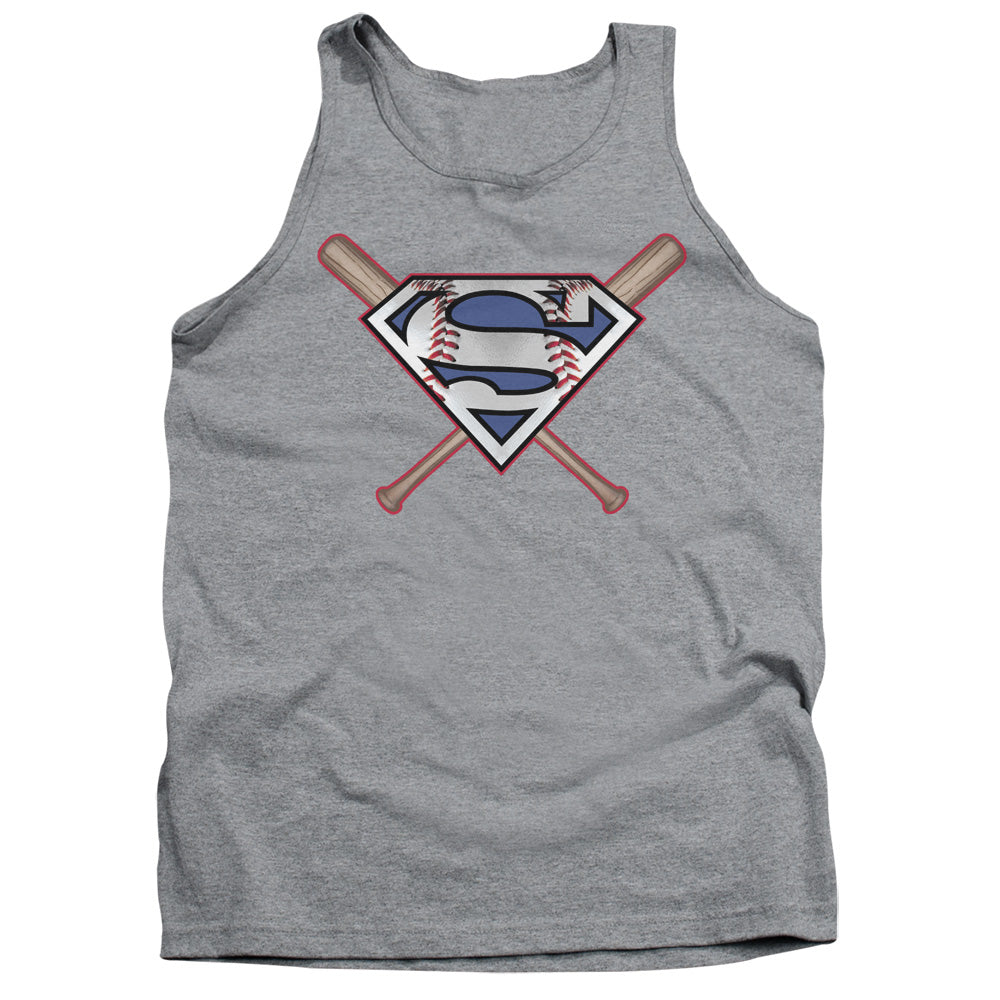 Superman Crossed Bats Tank Top