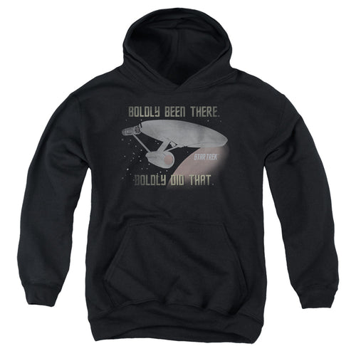Star Trek Boldly Did That Youth Hoodie
