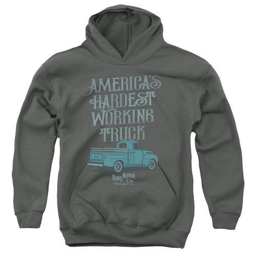 Ford Vintage America'S Hardest Working Truck Youth Hoodie