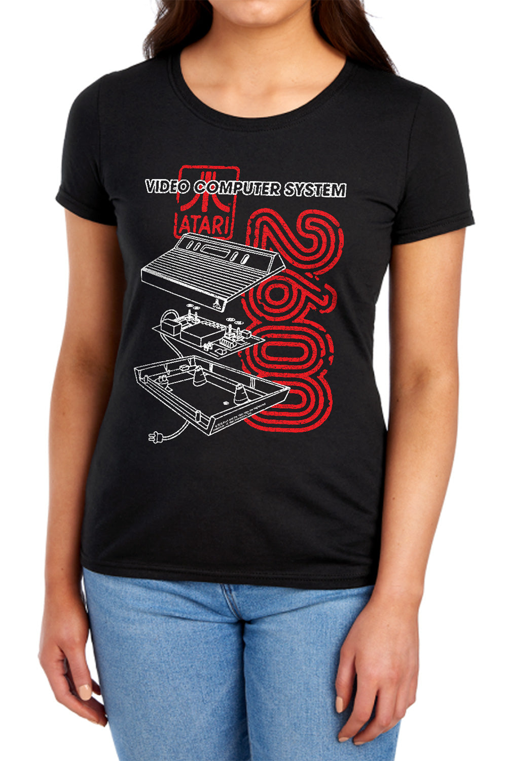 Atari 2600 Womens T-Shirt