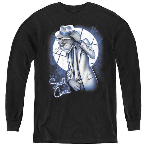 Pink Panther Smooth Criminal Youth Long Sleeve T-Shirt