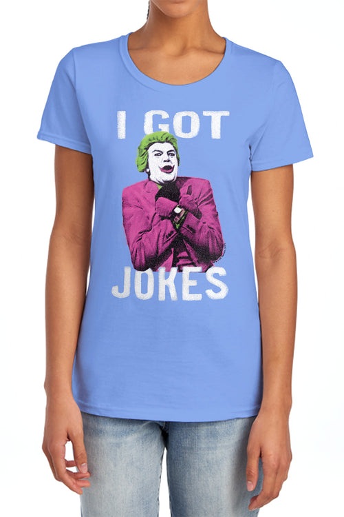 Batman Got Jokes Womens T-Shirt