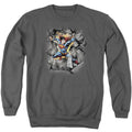 Superman Break on Through Crewneck Sweatshirt