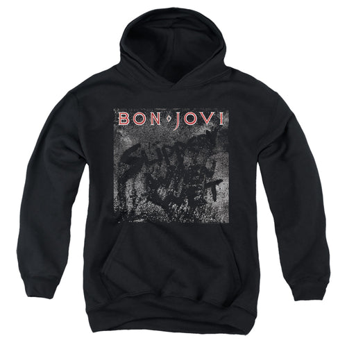 Bon Jovi Slippery Cover Youth Hoodie