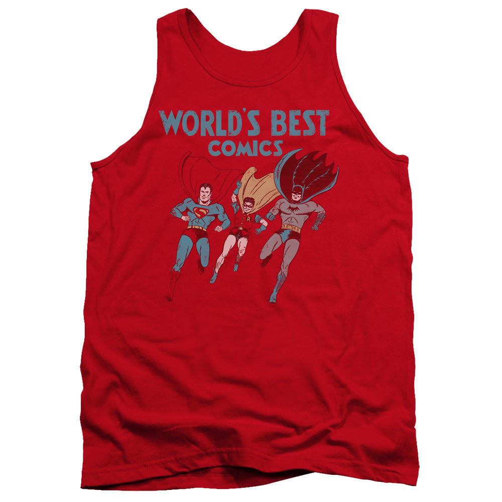 Justice League Worlds Best Tank Top