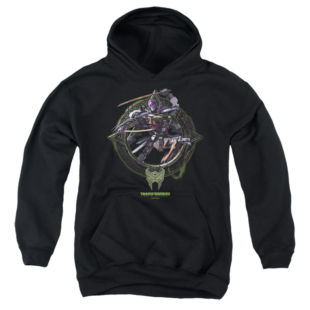 Transformers Nightbird Circle Frame Youth Hoodie
