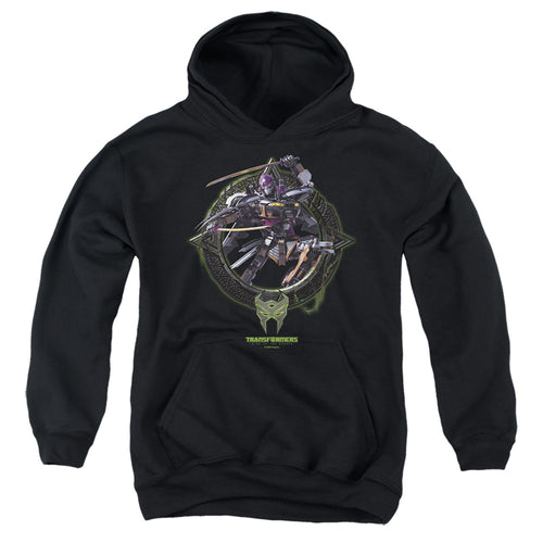 Transformers Nightbird Circle Frame Youth Hoodie